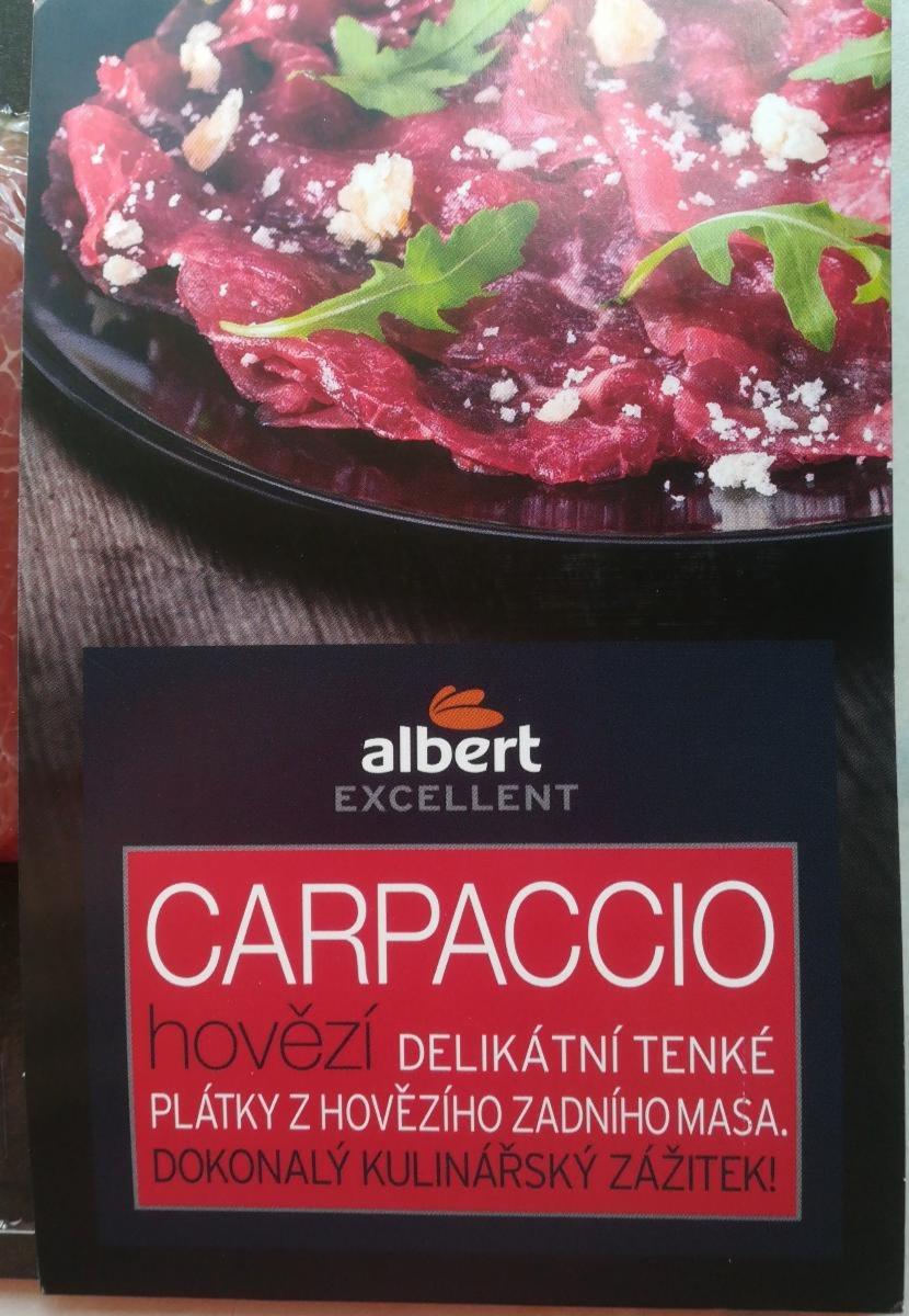 Fotografie - Hovezi carpaccio Albert Excellent