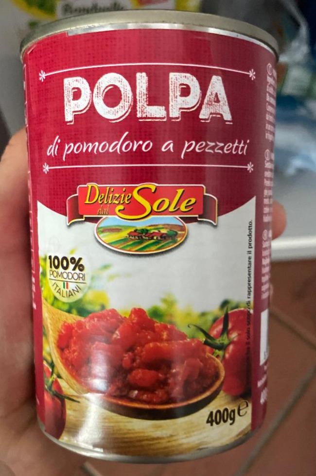 Fotografie - Polpa di pomodoro a pezzetti Delizie dal Sole