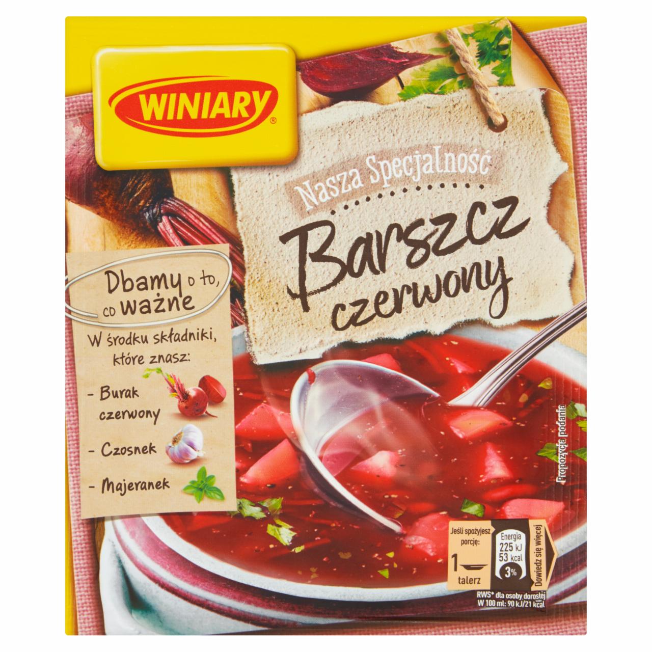 Fotografie - Barszcz czerwony Winiary