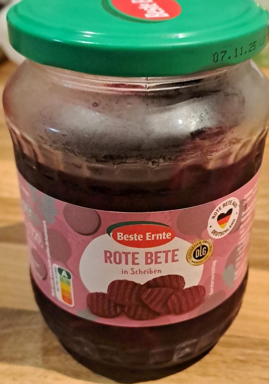 Fotografie - rote Bete in Scheiben Beste Ernte