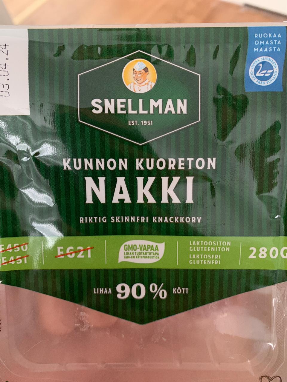 Fotografie - Kunnon Kuoreton Nakki Snellman