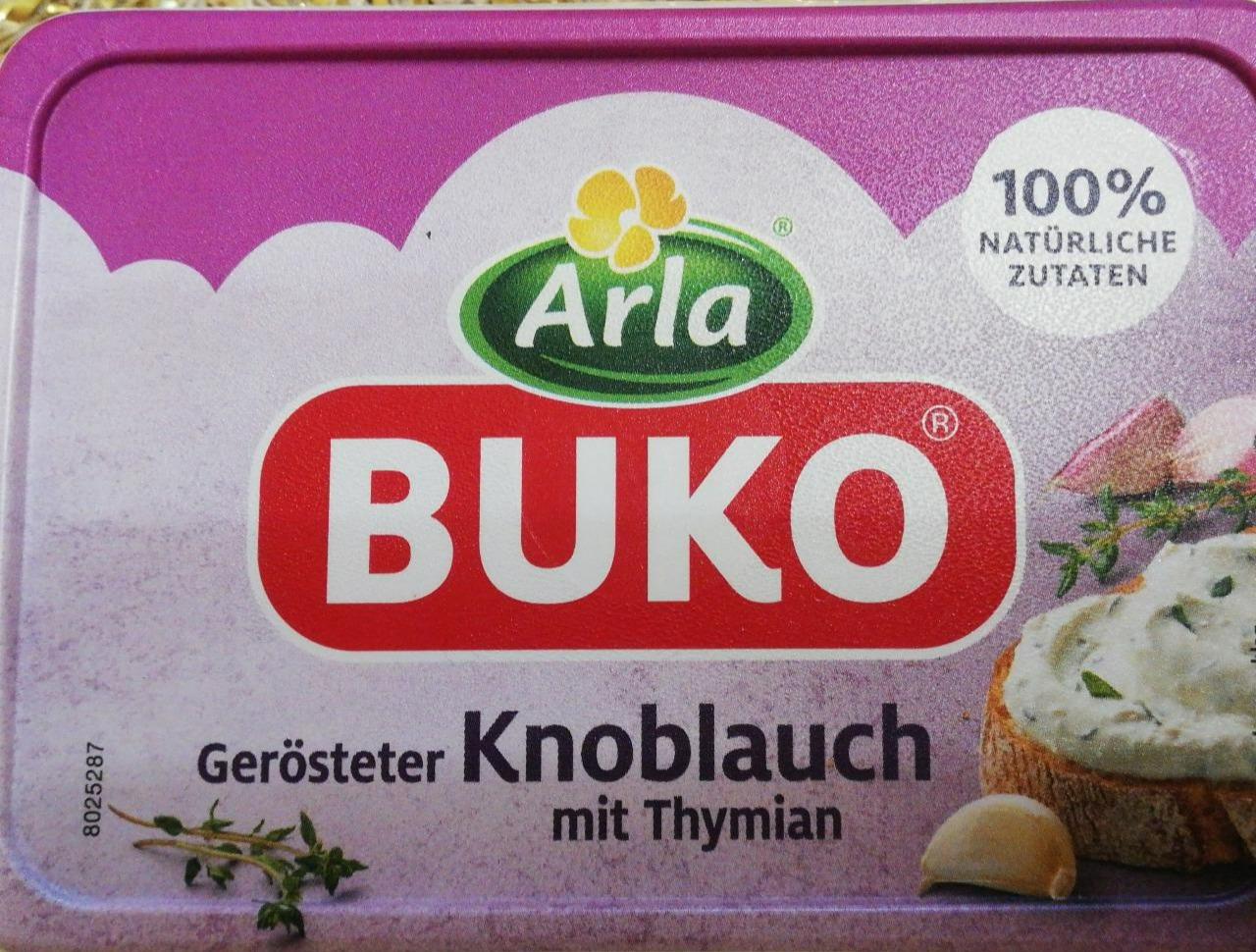 Fotografie - Buko Gerösteter Knoblauch mít Thymian Arla