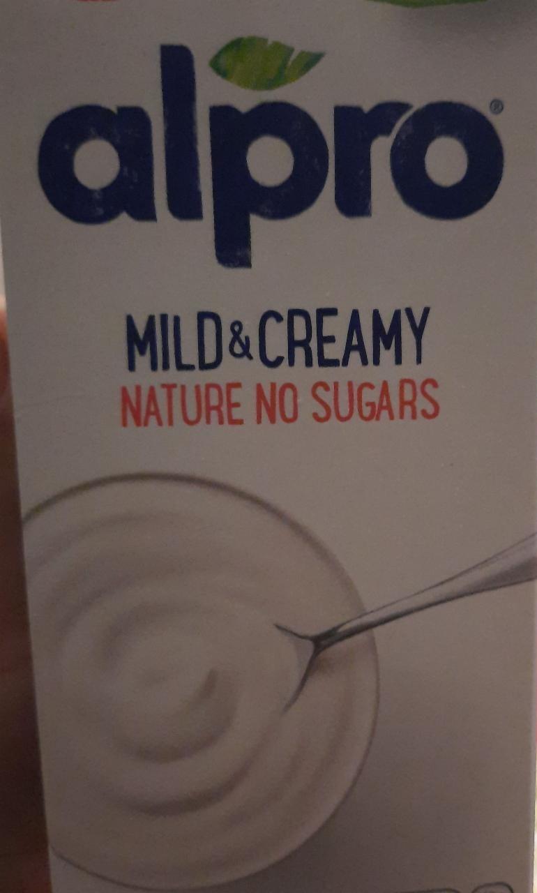 Fotografie - Mild & Creamy Nature No sugar Alpro