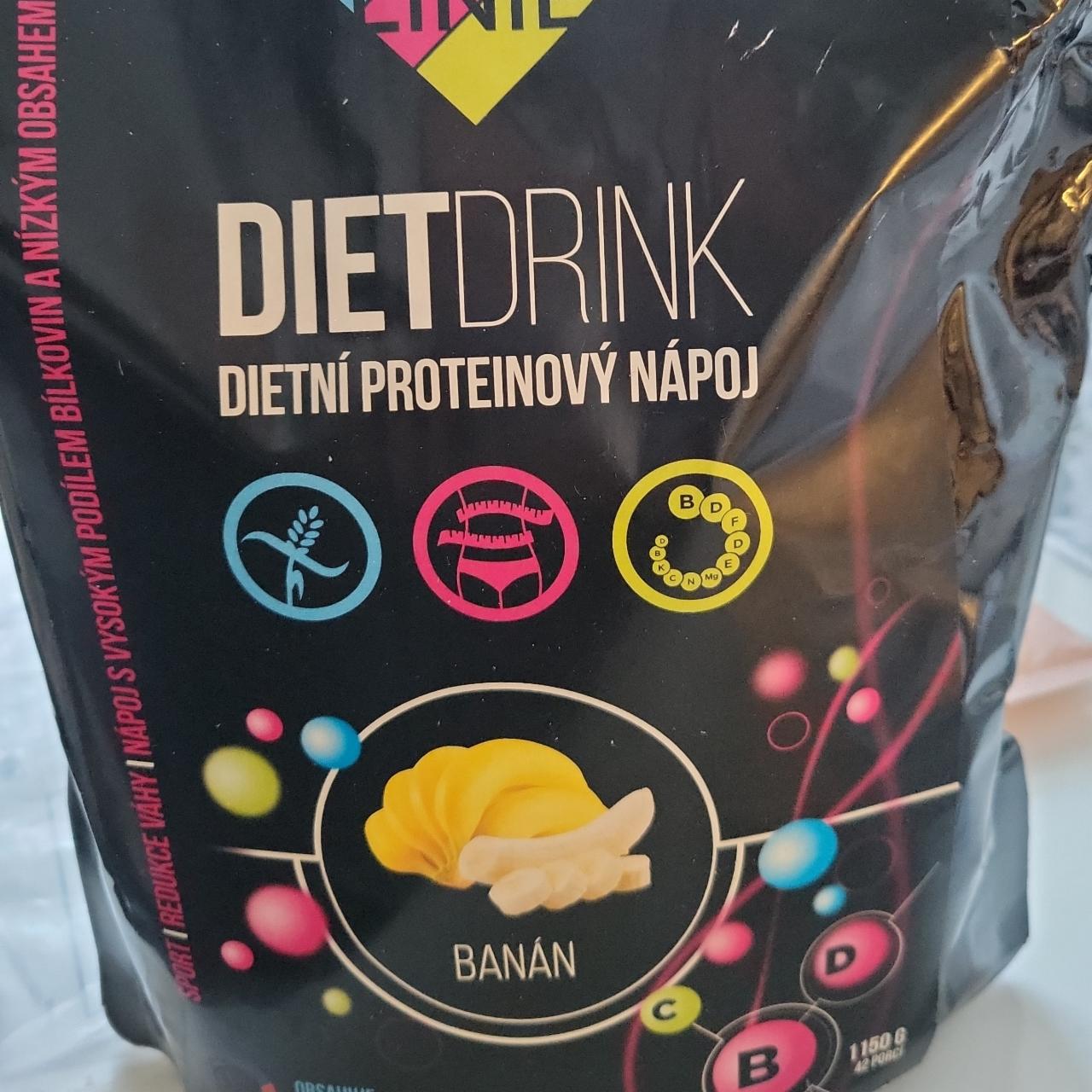 Fotografie - Diet Drink Banán KetoLinie