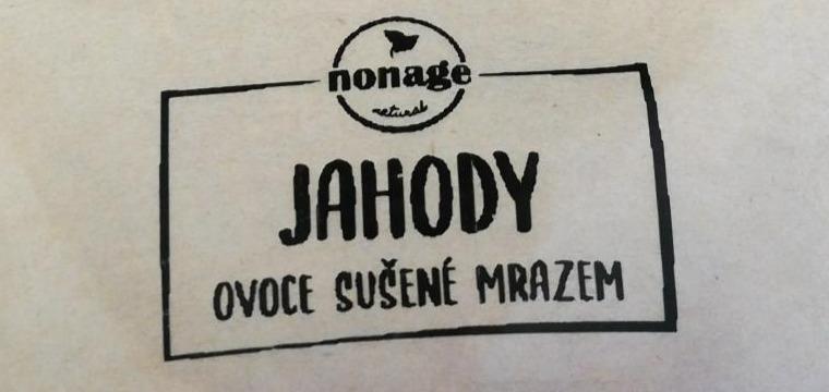 Fotografie - Jahody ovoce sušené mrazem Nonage