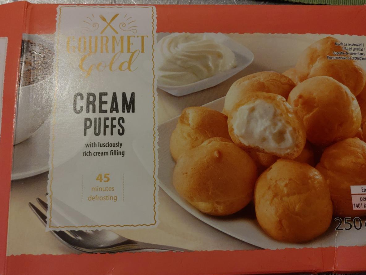 Fotografie - Cream Puffs - Gourmet Gold