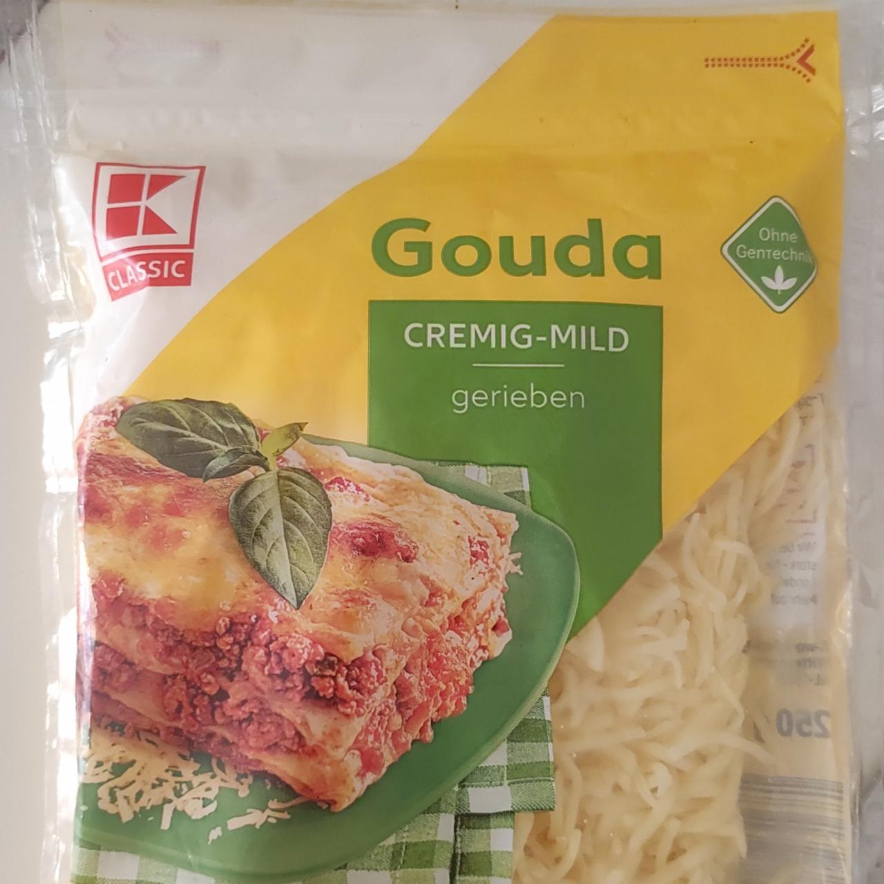 Fotografie - Gouda cremig - mild gerieben K-Classic