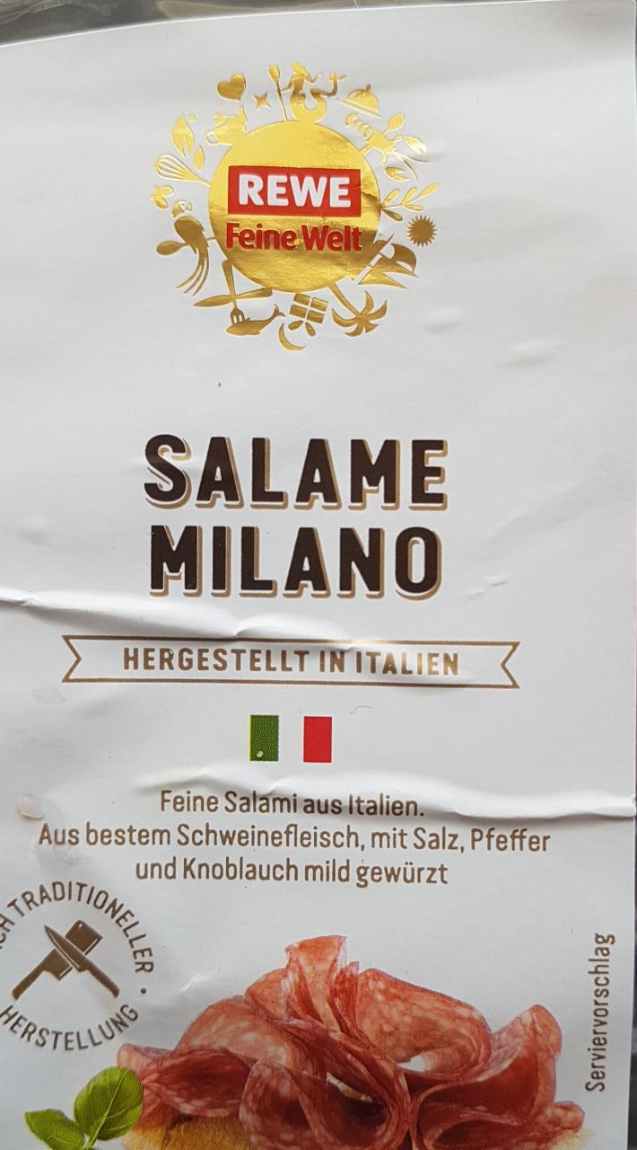 Fotografie - Salame Milano Rewe Feine Welt