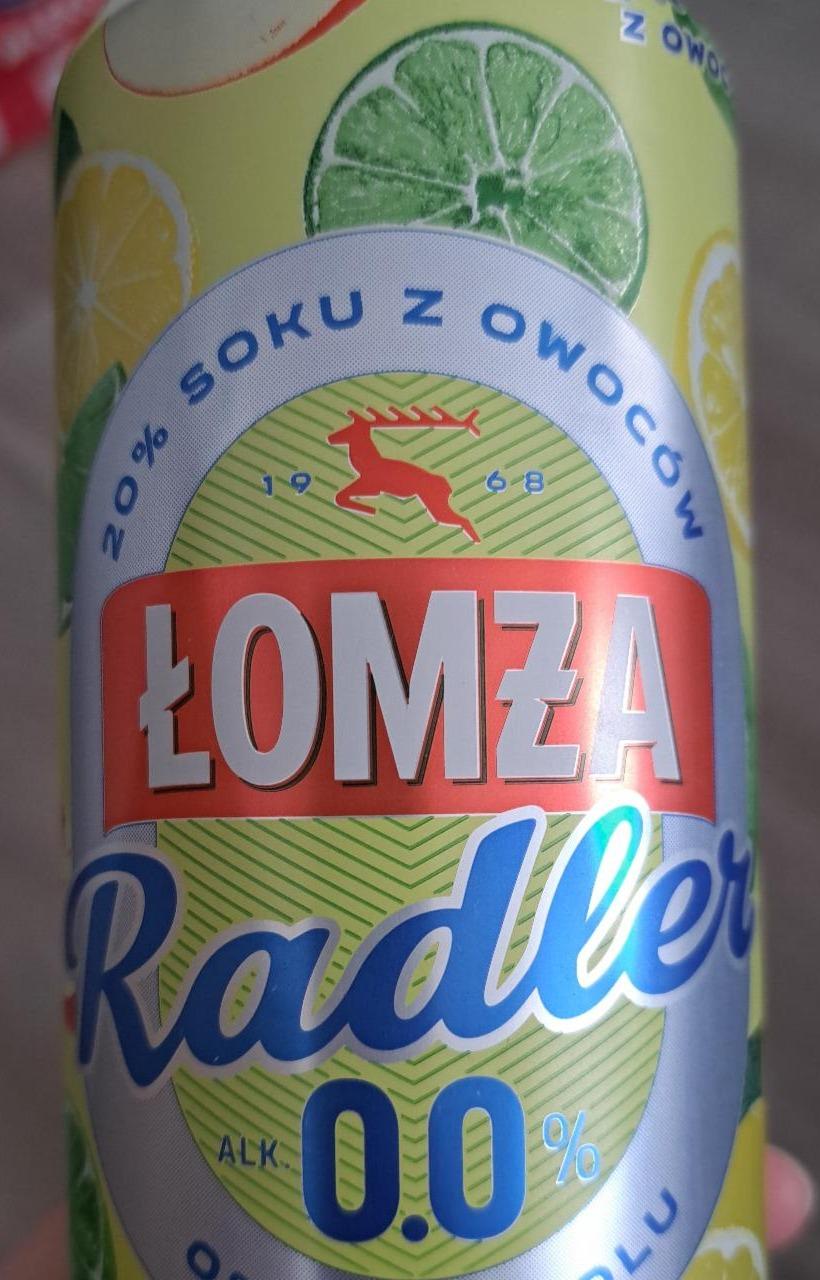 Fotografie - Radler Cytryna - Limonka 0,0% Łomża