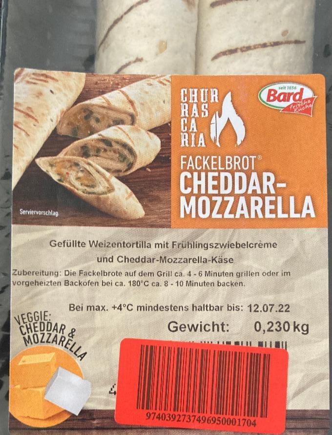 Fotografie - Fackelbrot cheddar-mozzarella