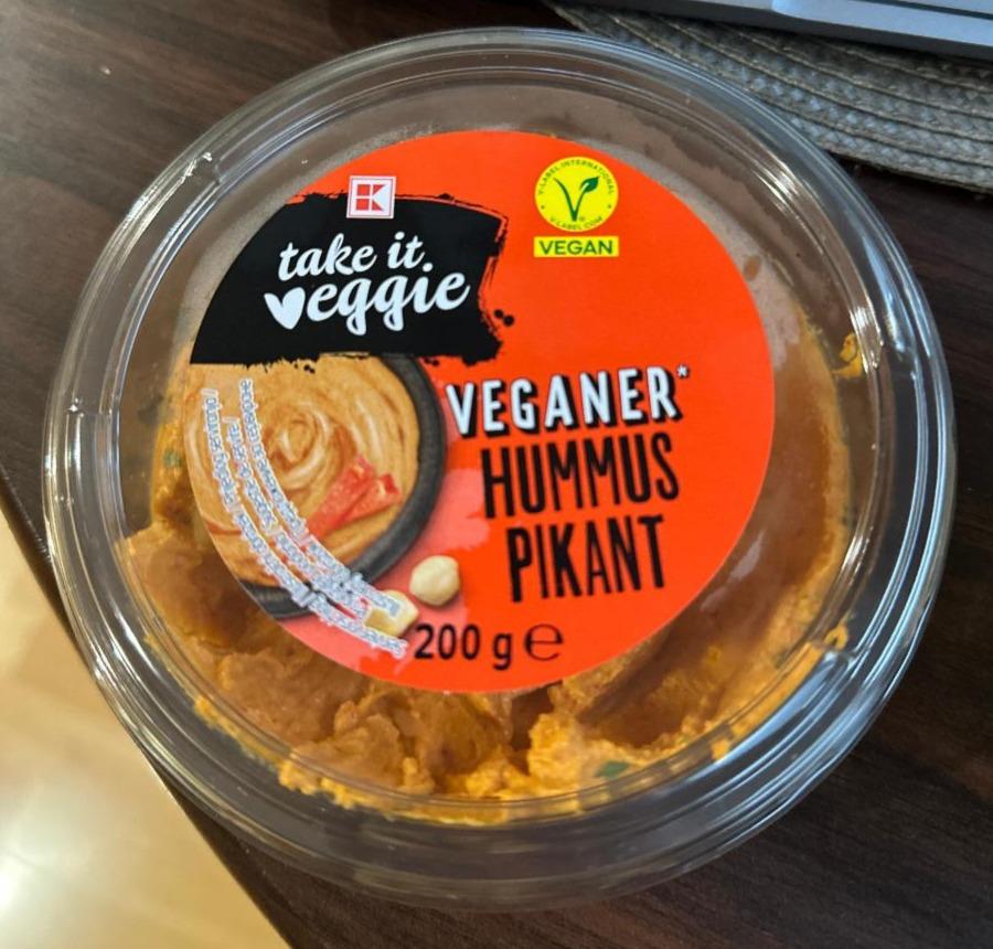 Fotografie - Veganer Hummus Pikant K-take it veggie