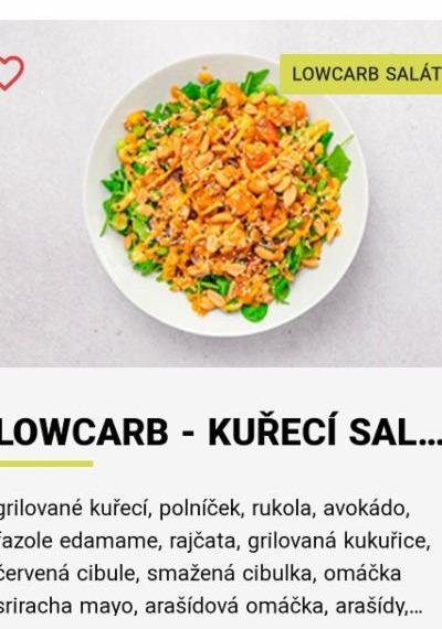 Fotografie - Kuřecí LOW Carb salát Mr. Sushito