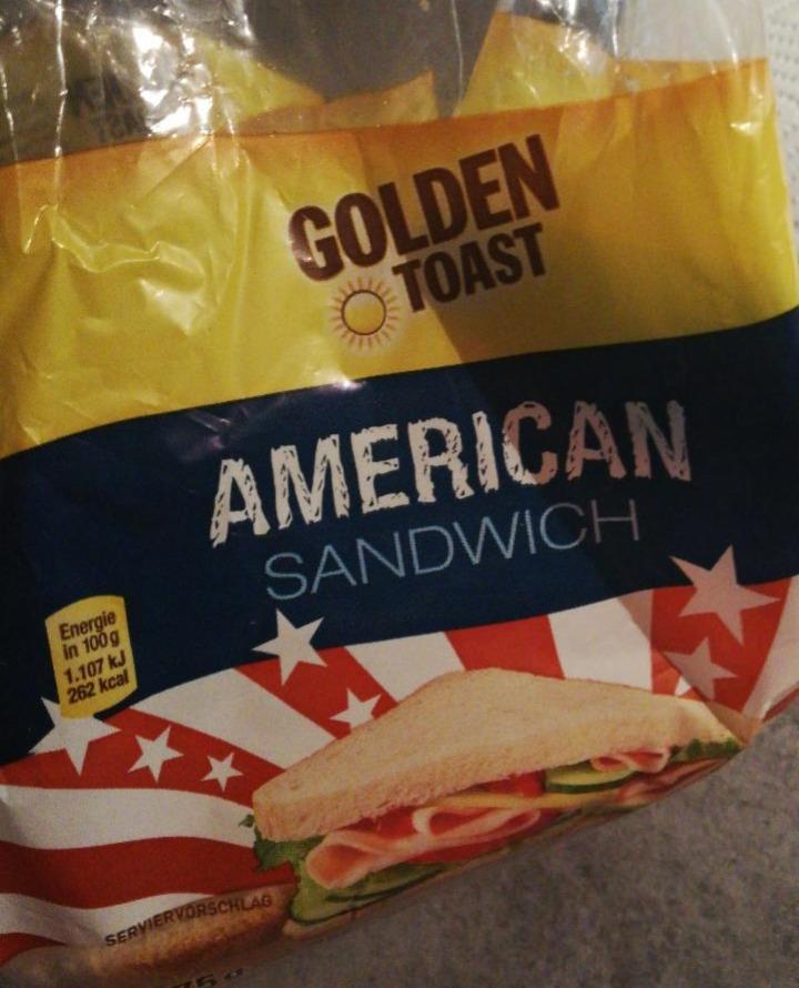 Fotografie - American sandwich Golden Toast