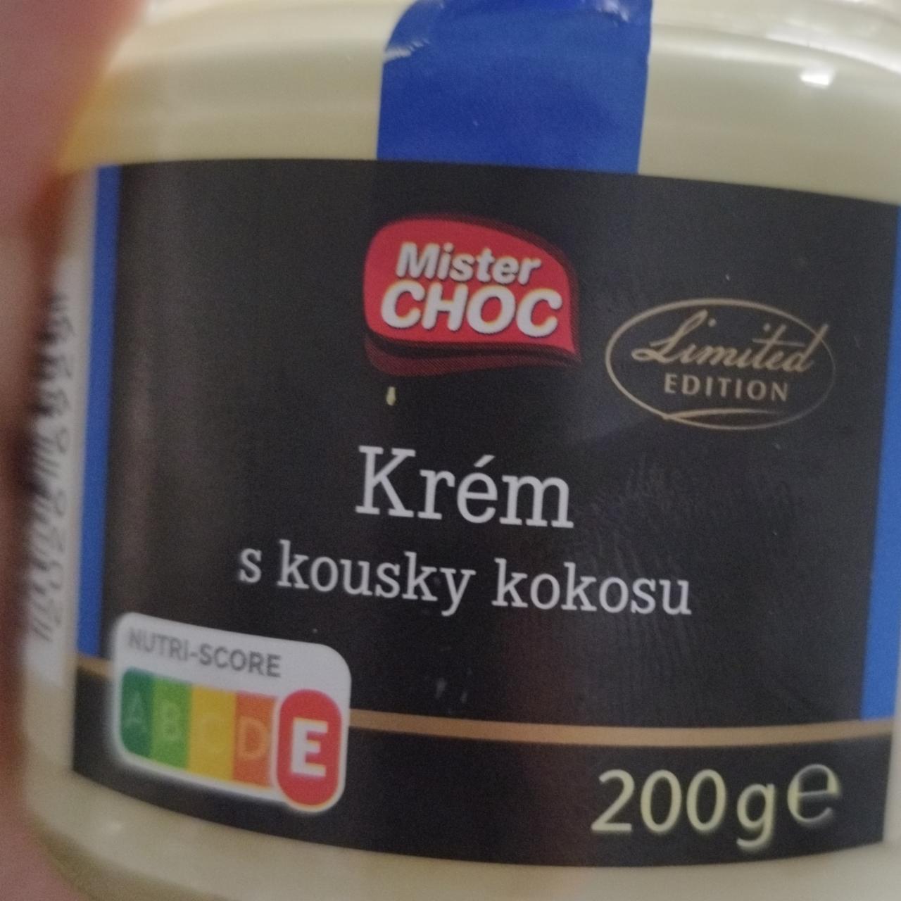 Fotografie - Krém s kousky kokosu Mister Choc