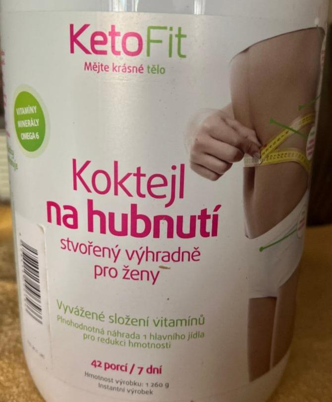 Fotografie - Koktejl na hubnutí pro ženy KetoFit