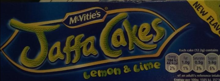 Fotografie - Jaffa Cakes lemon lime