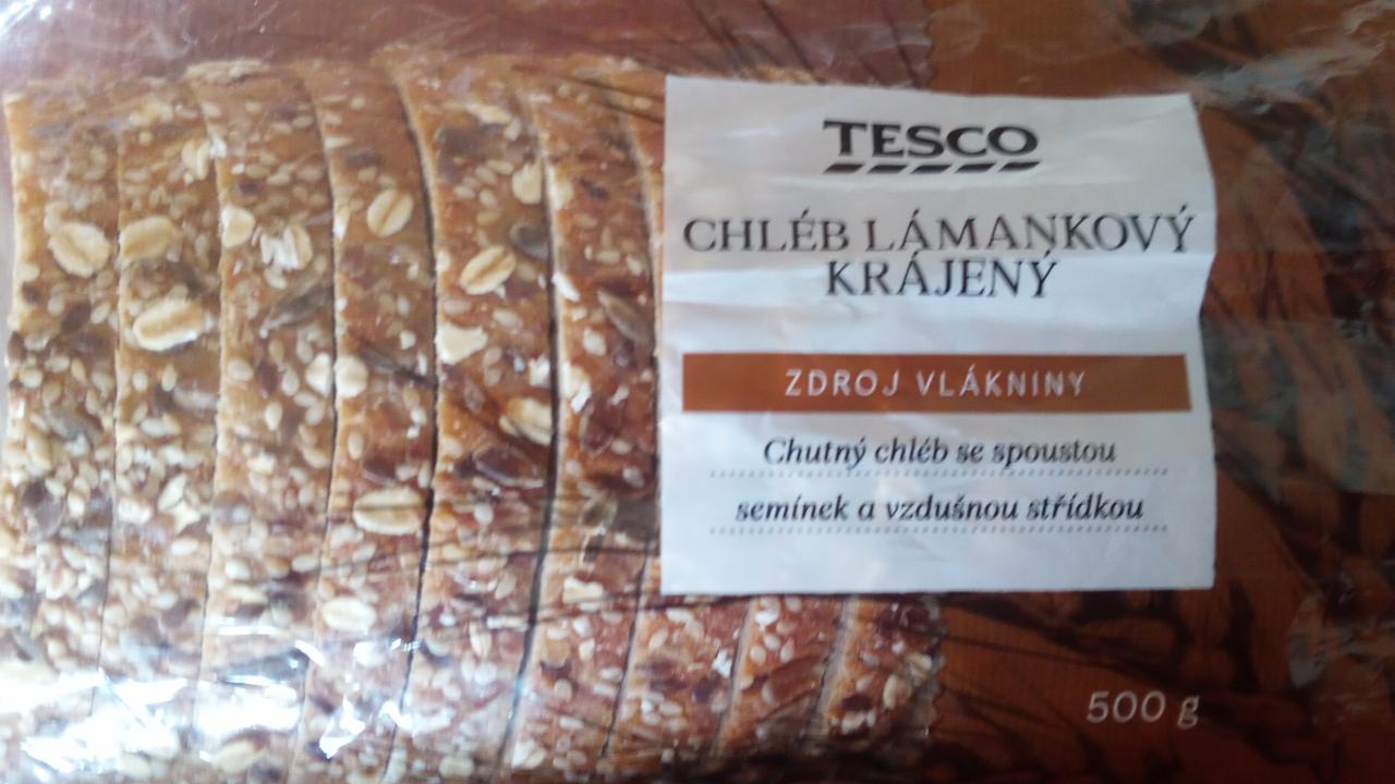 Fotografie - Chléb lámankový krájený Tesco