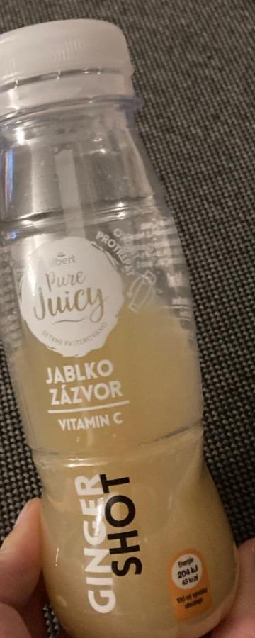 Fotografie - Pure Juicy Jablko Zázvor Ginger shot Albert