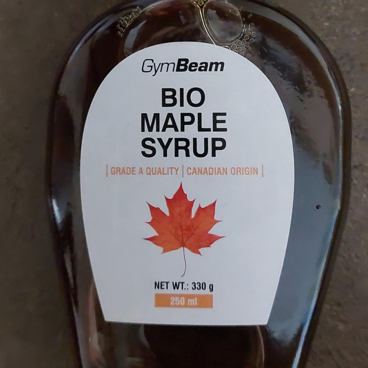 Fotografie - Bio maple syrup GymBeam