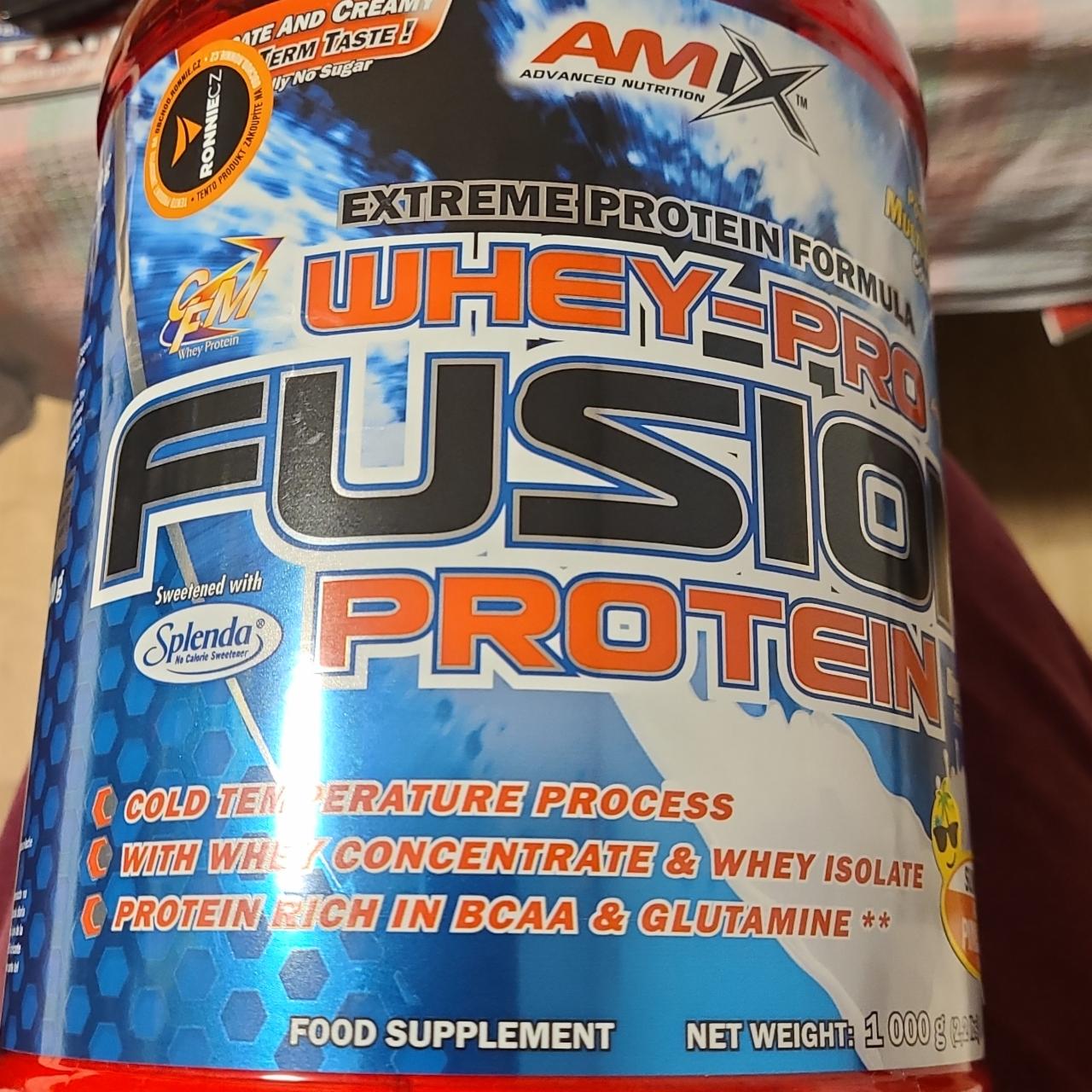 Fotografie - WheyPro Fusion Protein Pineapple Amix Nutrition