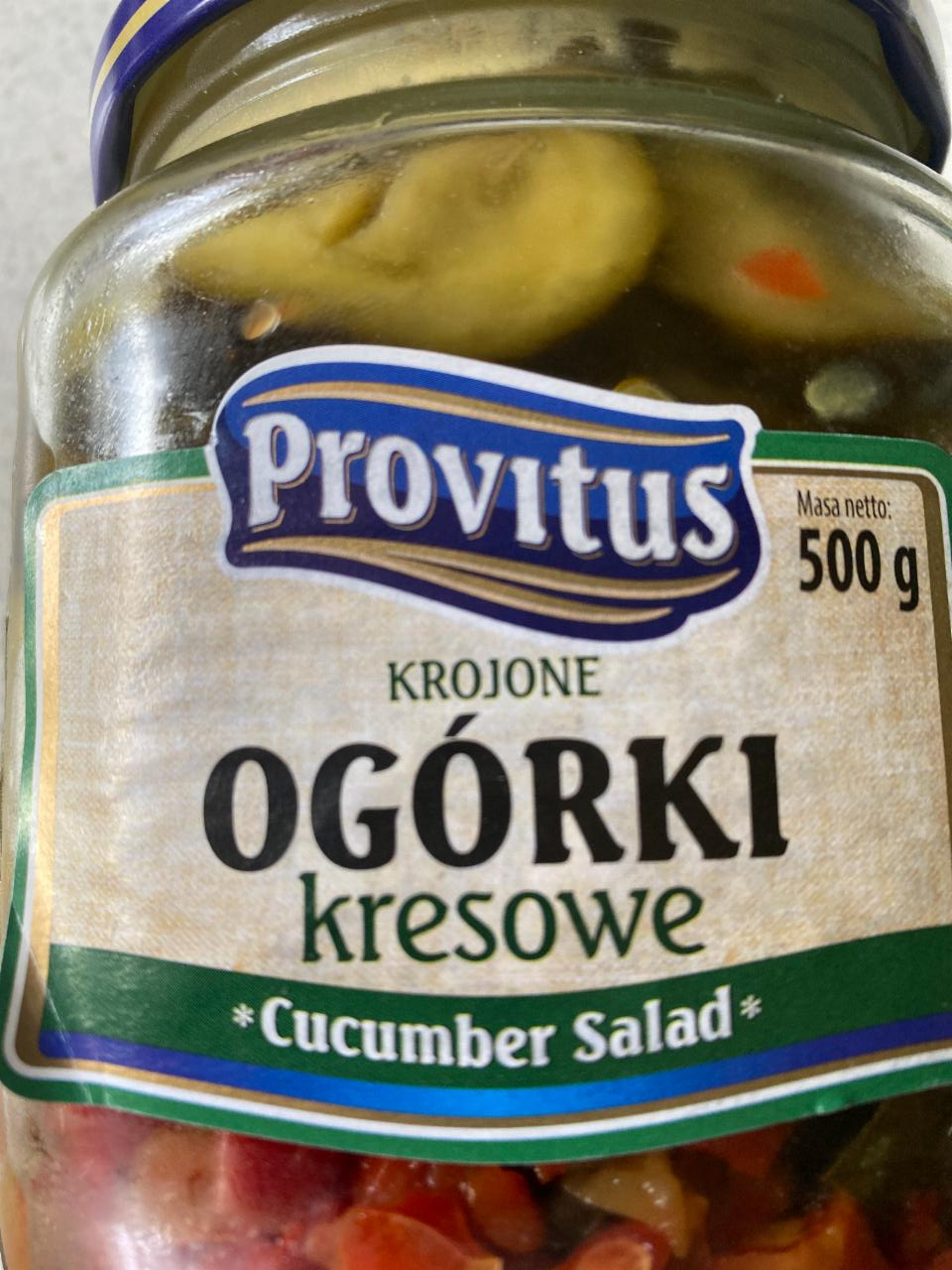 Fotografie - Ogórki kresowe krojone Provitus