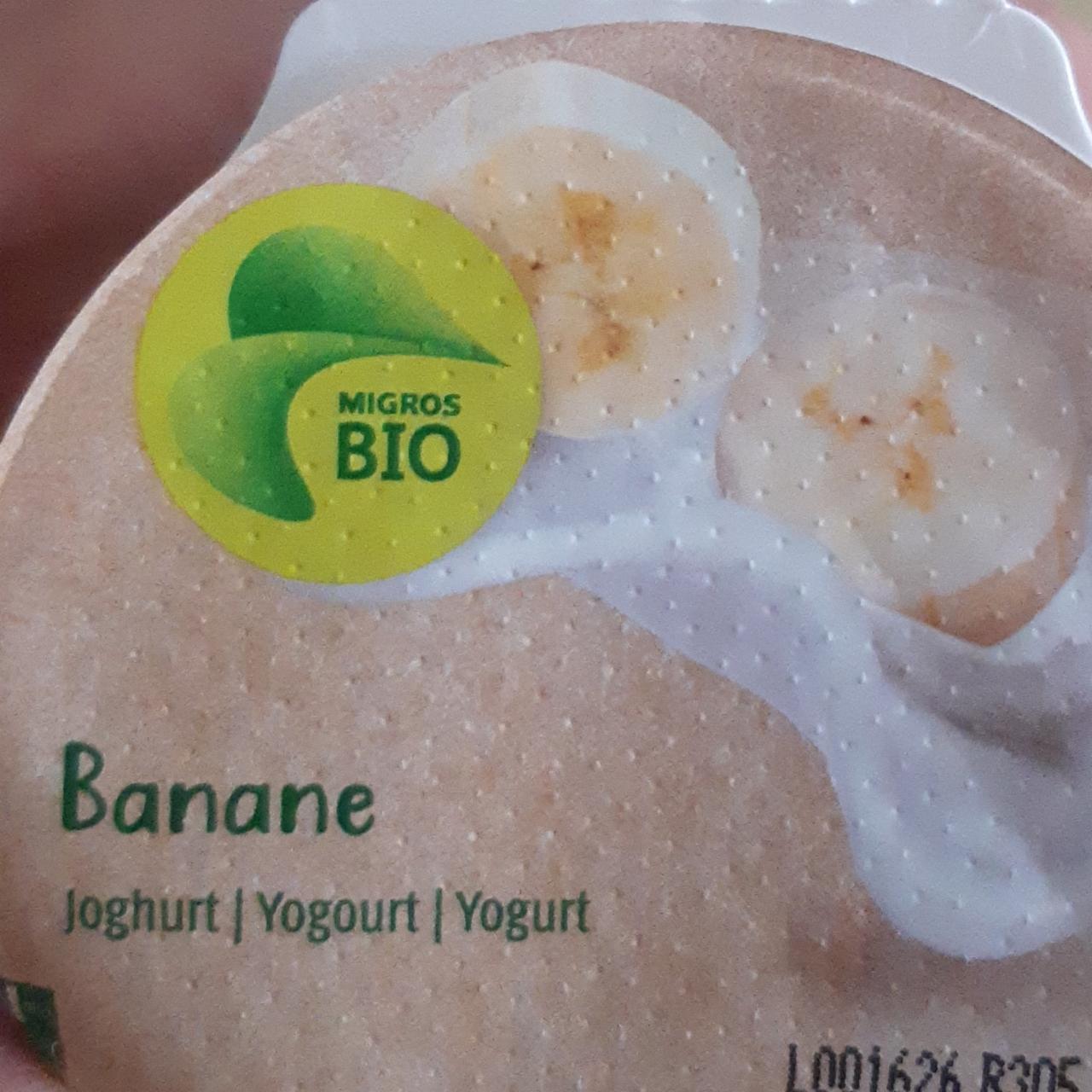 Fotografie - Banane Joghurt Migros Bio