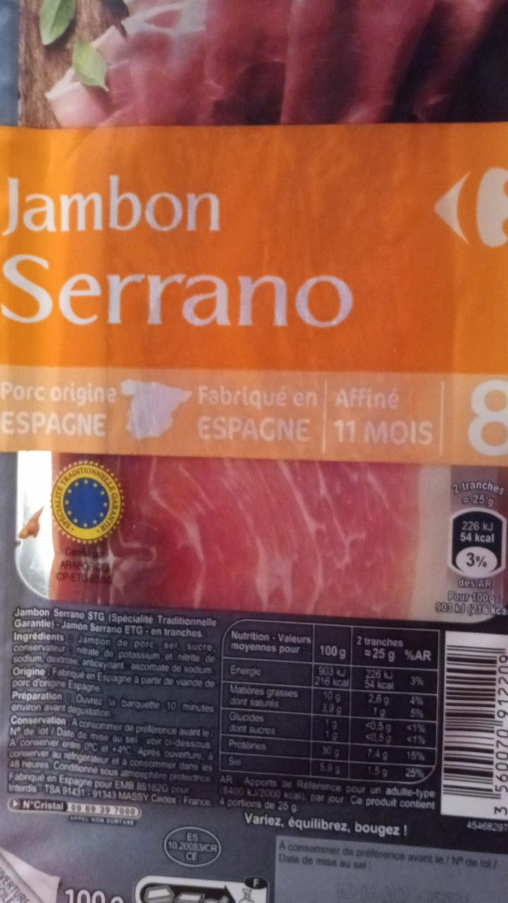 Fotografie - Jambon serrano