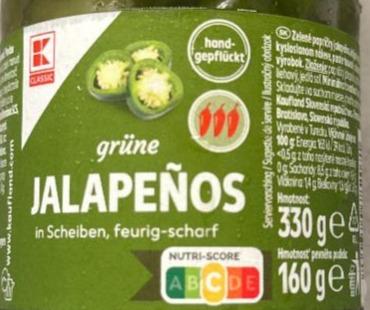 Fotografie - Grüne Jalapeños K-Classic