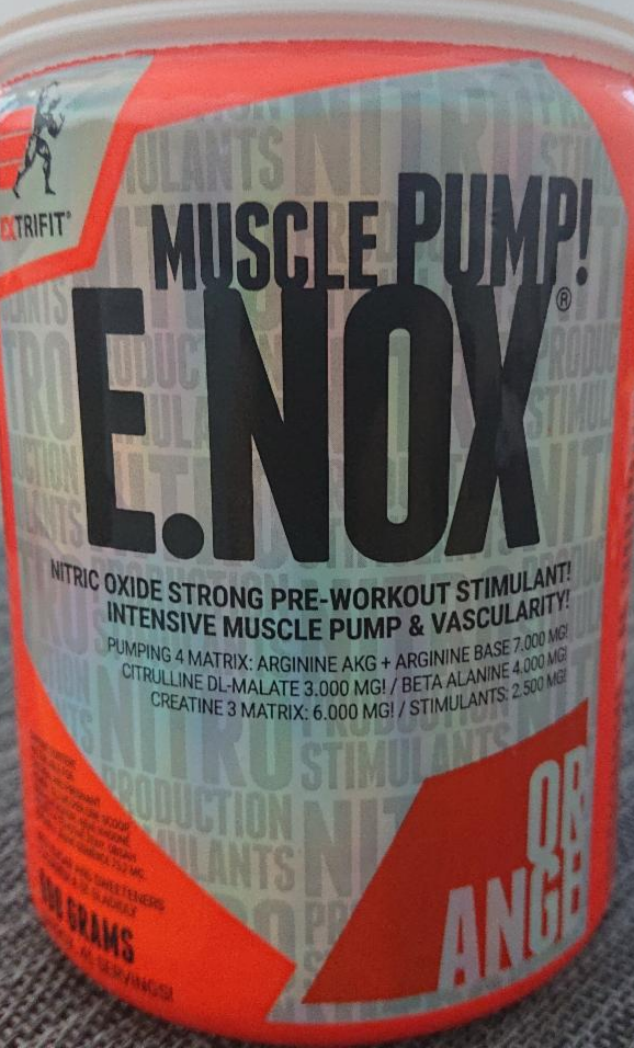 Fotografie - E.NOX muscle pump Orange