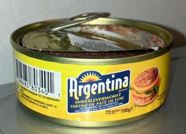 Fotografie - Liver Spread Vepřový krém s játry Smeerleverworst Argentina