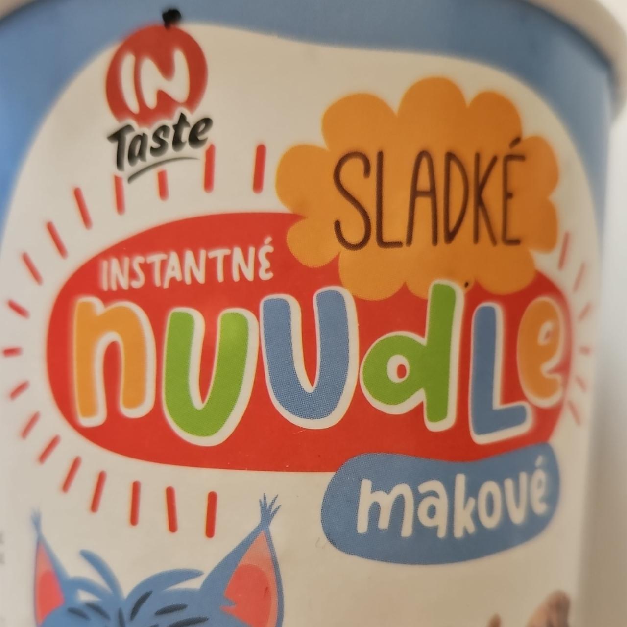 Fotografie - Sladké makové nudle IN Taste