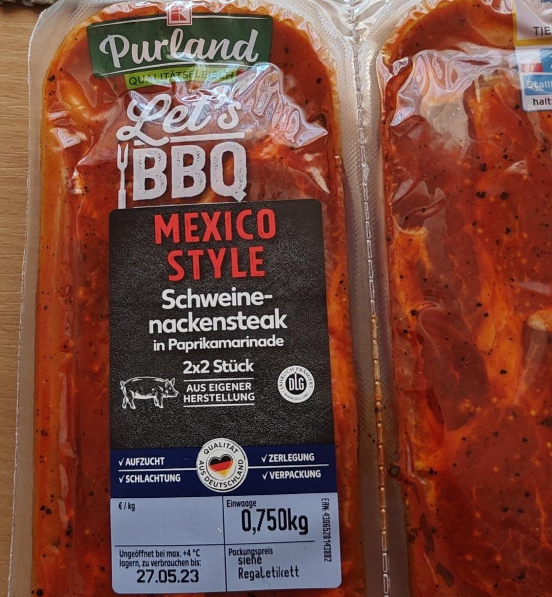 Fotografie - Let's BBQ Mexico Style Schweine-nackensteak in Paprikamarinade Purland