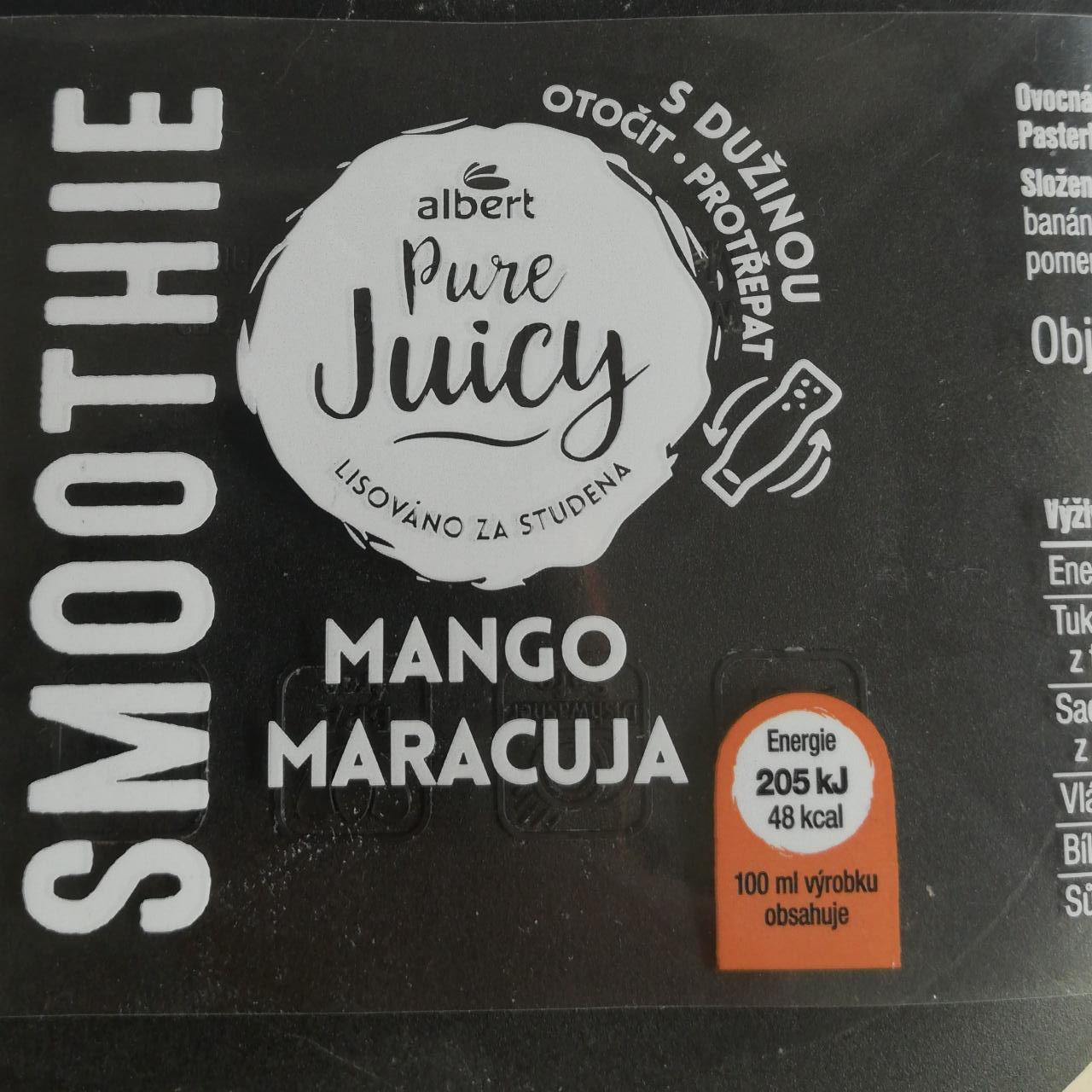 Fotografie - Pure Juicy Smoothie Mango Maracuja Albert