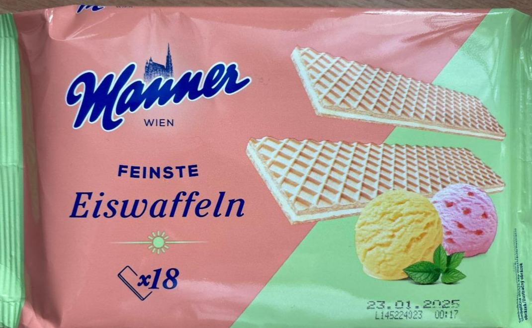 Fotografie - Feinste eiswaffeln Manner