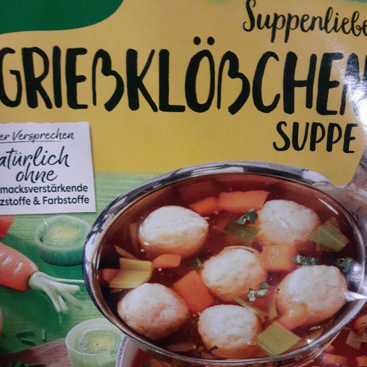 Fotografie - Suppenliebe mit Griessklöbghen Knorr