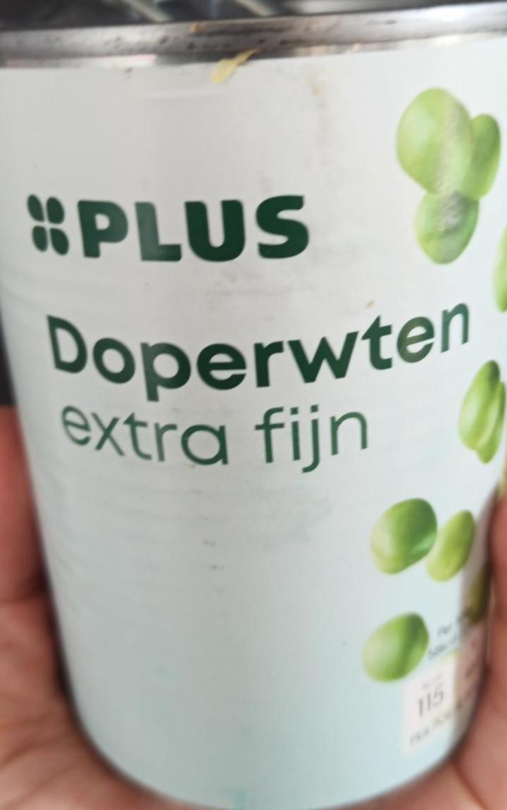 Fotografie - Doperwten extra fijn Plus