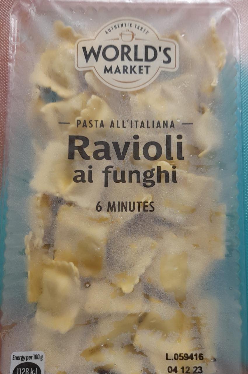 Fotografie - Ravioli ai funghi World's market