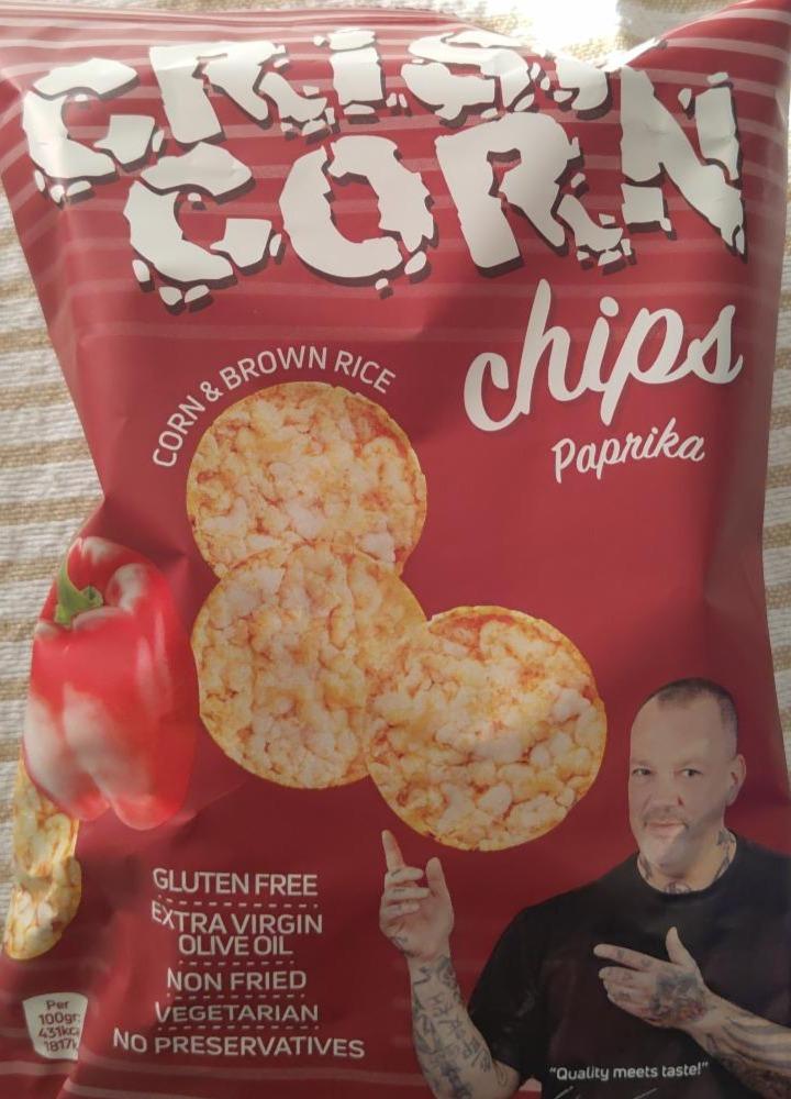 Fotografie - Rýžové chlebíčky paprika Crisp corn