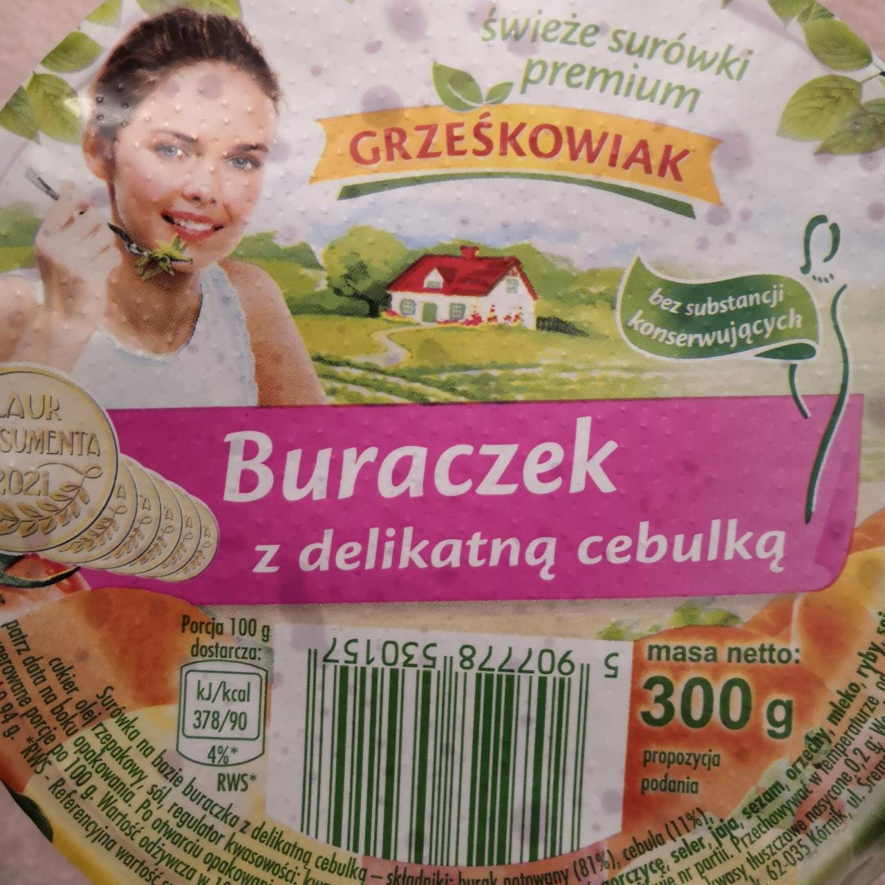 Fotografie - Buraczek z delikatną cebulką Grześkowiak