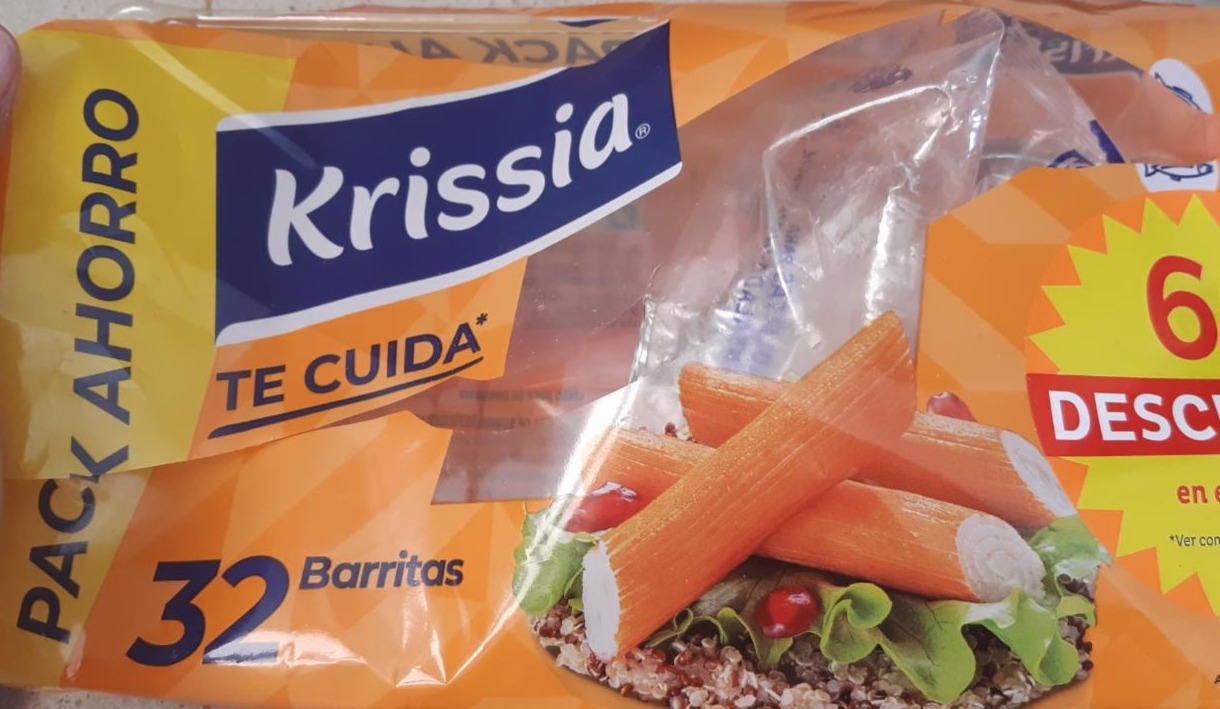 Fotografie - Surimi en barritas sin gluten Krissia