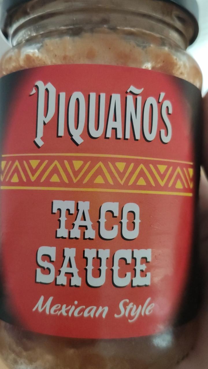 Fotografie - PIQUAÑÓS TACO SAUCE Mexican style