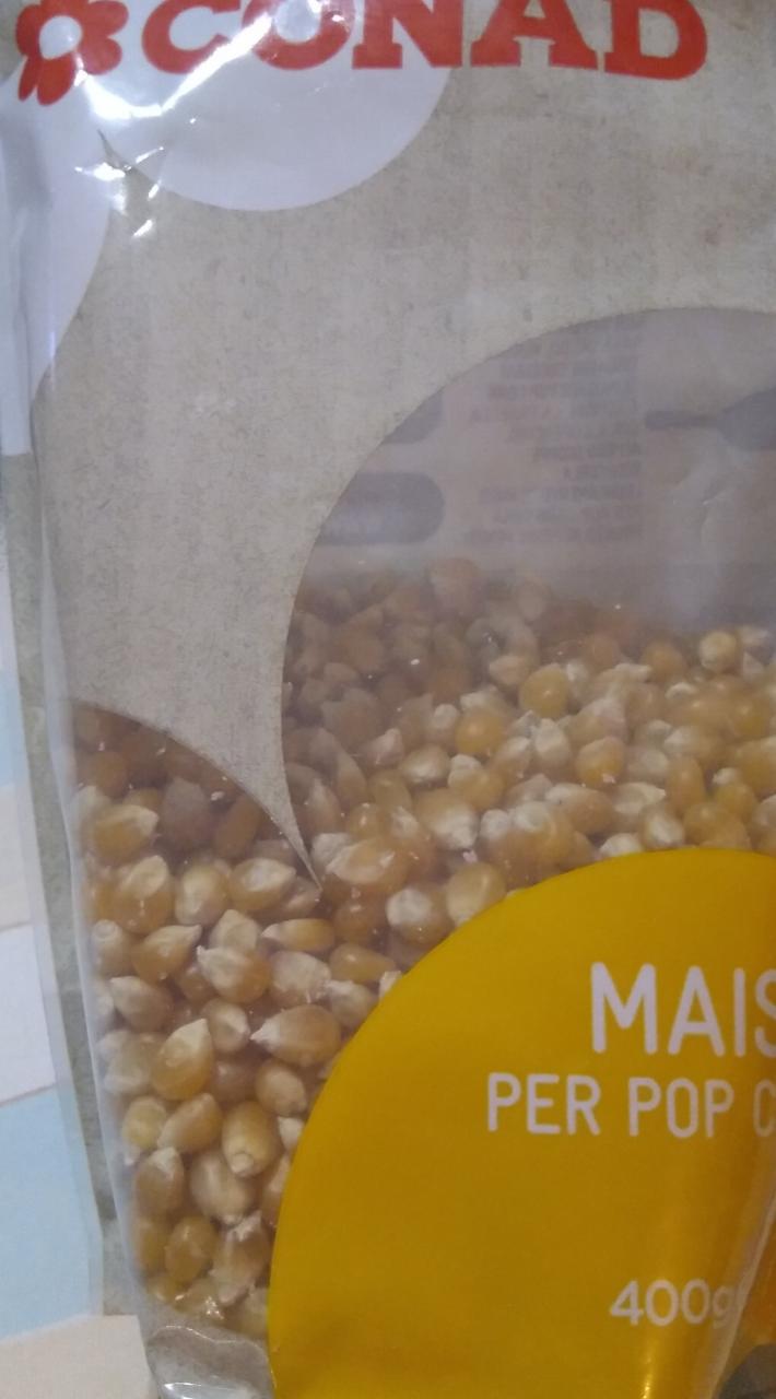 Fotografie - mais per pop corn