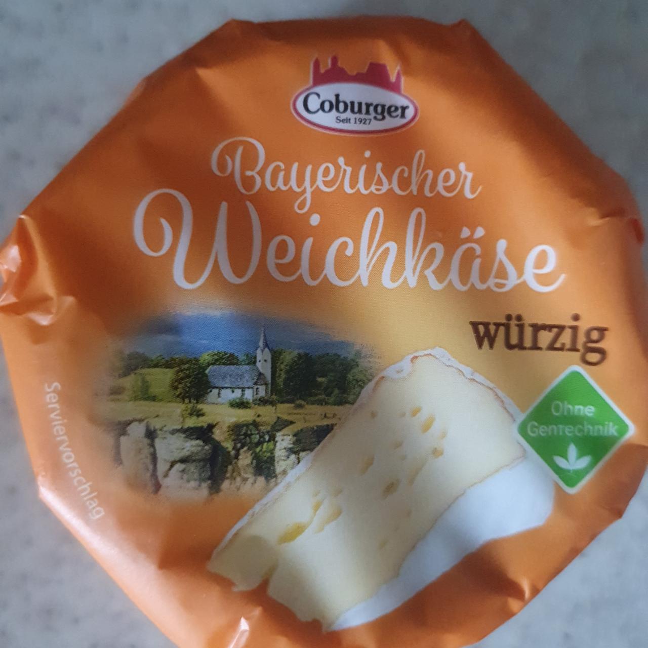 Fotografie - Bayerischer Weichkäse Würzig Coburger