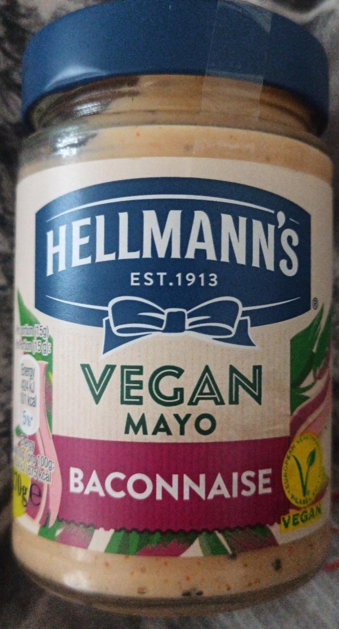 Fotografie - Vegan Mayo Baconnaise Hellmann's