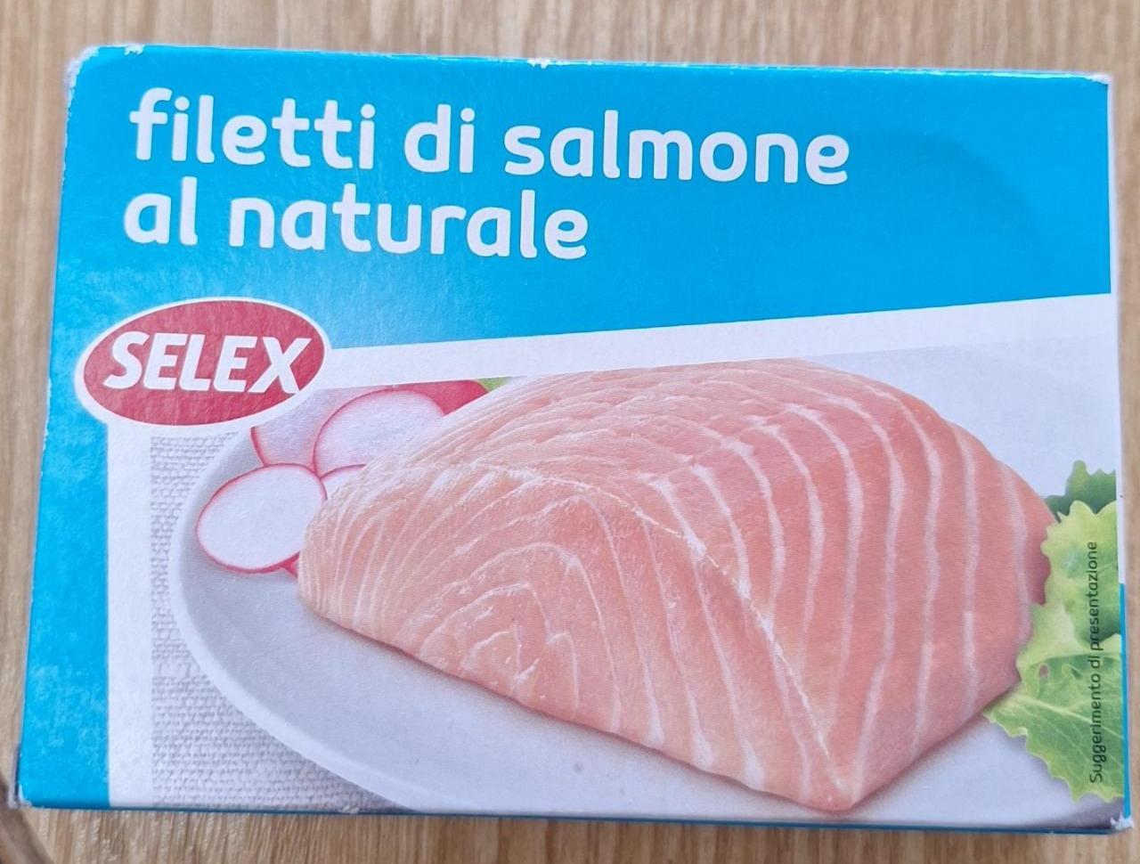 Fotografie - Filetti di salmone al naturale Selex