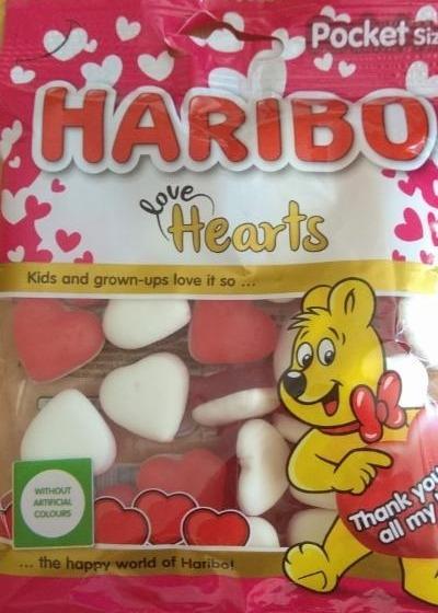 Fotografie - haribo love hearts