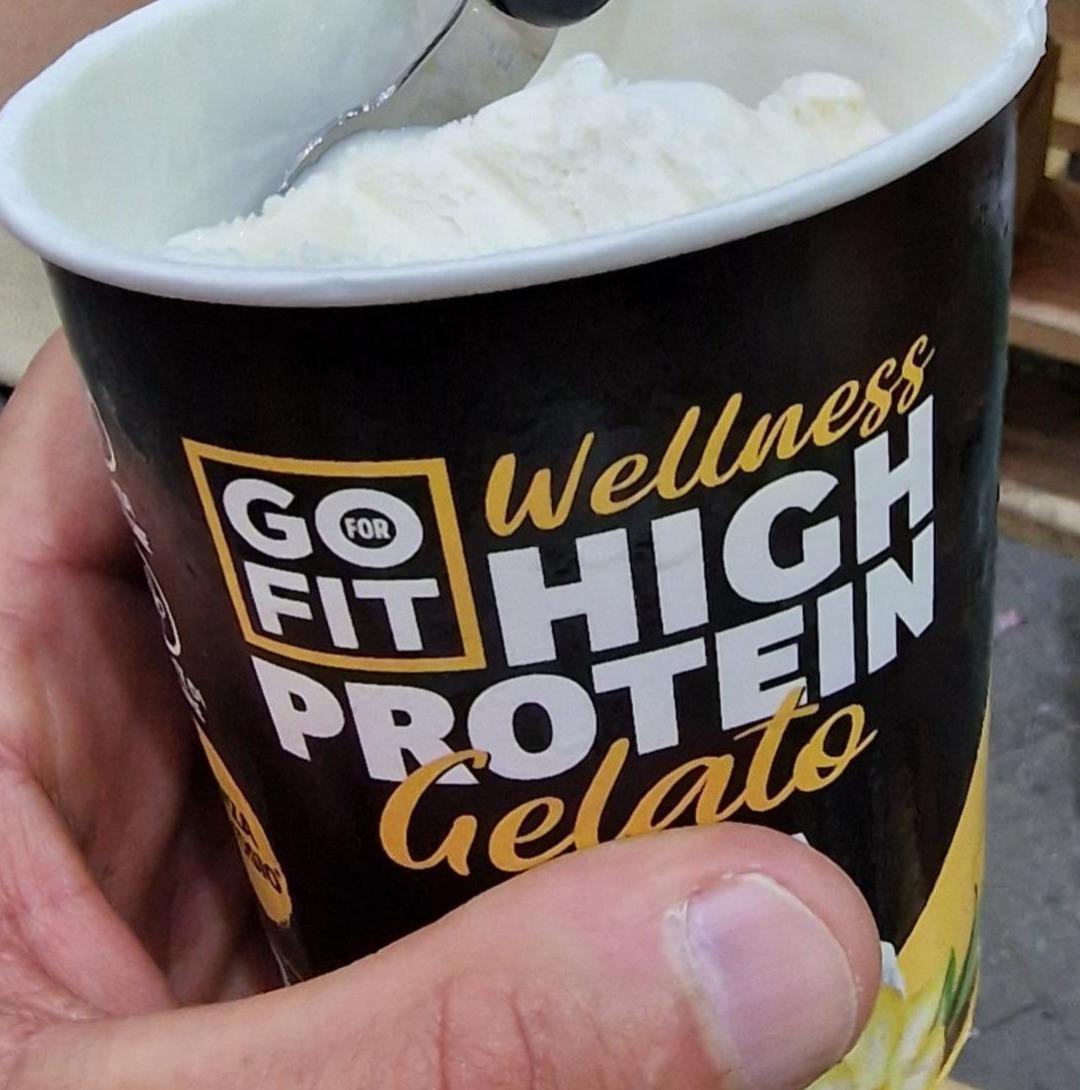 Fotografie - Wellness high protein gelato vaniglia Go For Fit