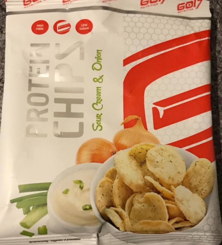 Fotografie - Protein chips Sour cream & onion Got7