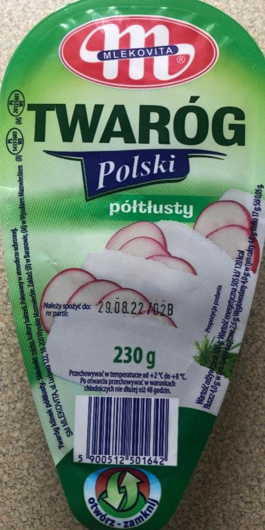 Fotografie - Twaróg polski półtłusty Mlekovita