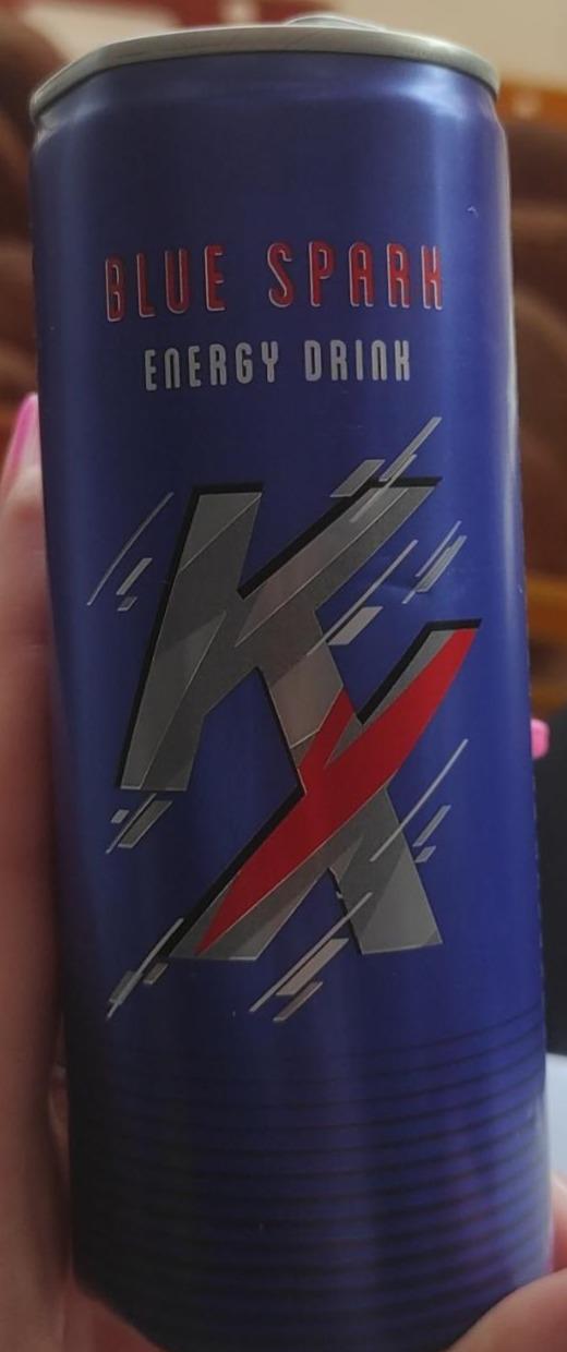 Fotografie - KX Energy Drink Blue Spark